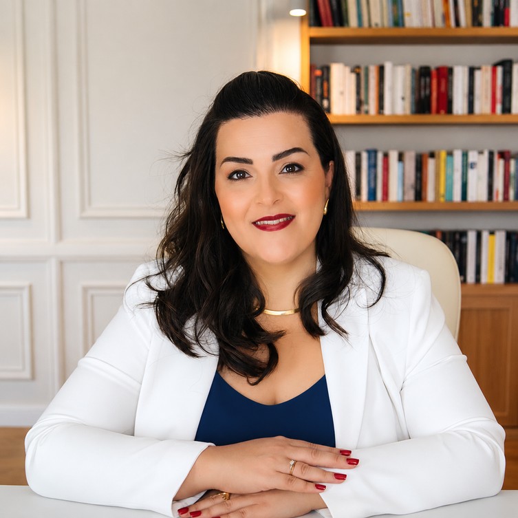 Retrato de Renata Machado, mentora financeira